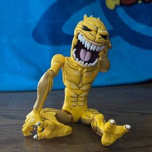 Yellow Monster Articulated Figure - Funny Poseable Collectible